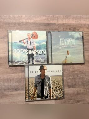 CODY SIMPSON Paradise, Surfers Paradise & Coast To Coast CD Lot